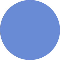 Blue circle